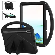 A-One Brand - Mobilskal till Galaxy Tab S9 Ultra Kickstand Shockproof - Svart