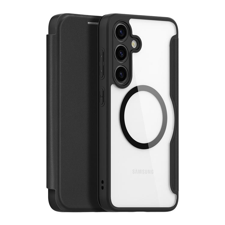 Dux Ducis Galaxy S24 Plånboksfodral Magsfae Skin X Pro - Svart | 2353 | AlltMobil