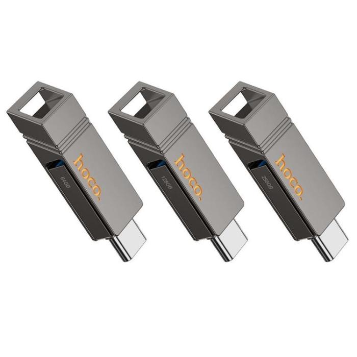 Hoco - Hoco Pendrive 128GB USB-A, USB-C UD14 USB 3.2
