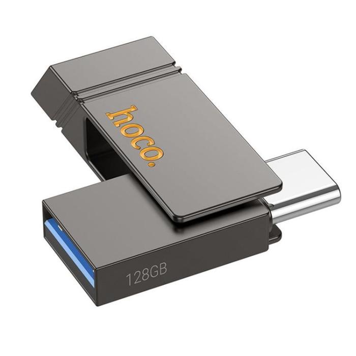 Hoco - Hoco Pendrive 128GB USB-A, USB-C UD14 USB 3.2
