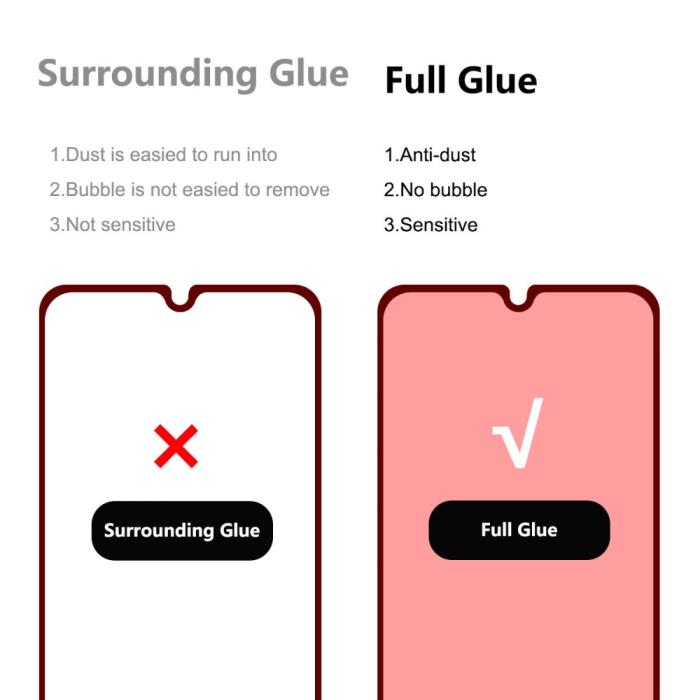 A-One Brand - [2-PACK] Härdat Glas Skärmskydd Samsung Galaxy A13 4G - Svart