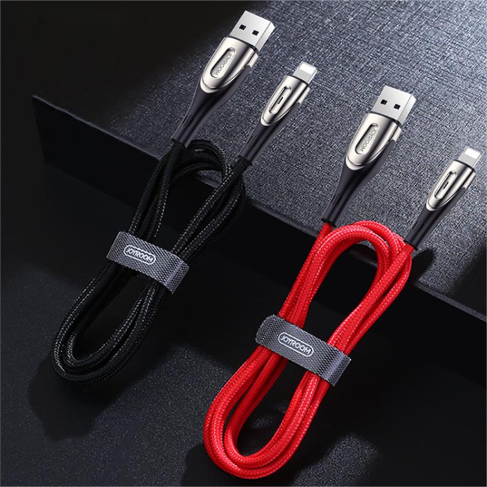 Joyroom - Joyroom USB-A till Lightning kabel 3A 1.2m - Svart