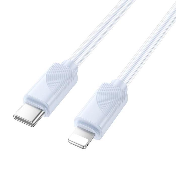 Hoco - Hoco USB-C - Lightning 27W Kabel 1m X114 PD - Blå