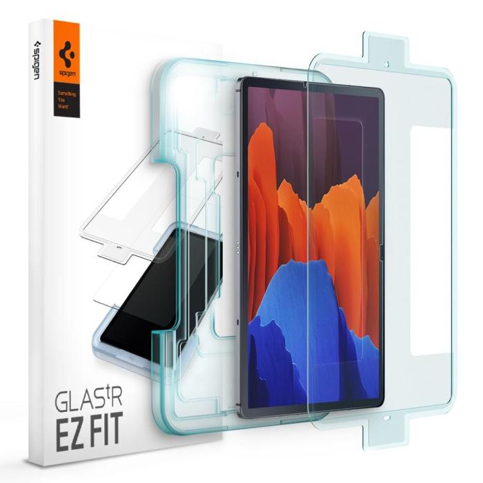Spigen - SPIGEN Härdat Glas.Tr ”Ez Fit” Galaxy Tab S7 Plus/S8 Plus