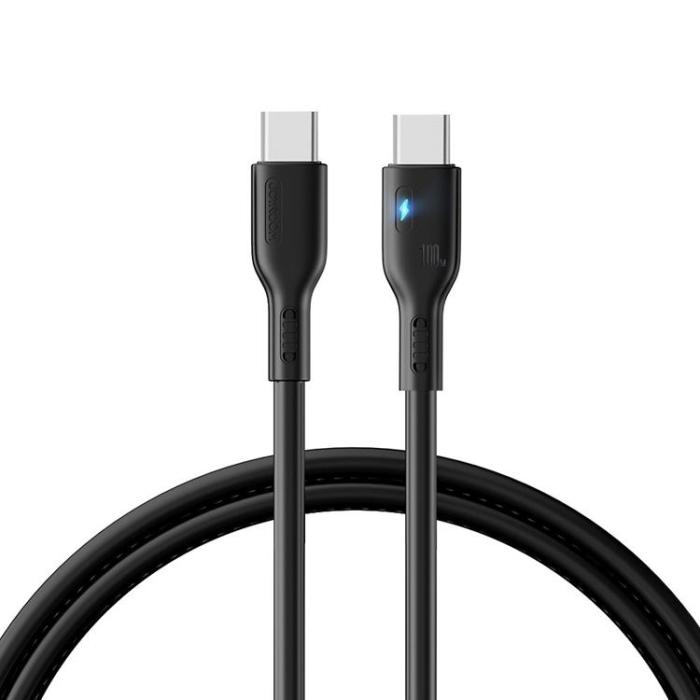 Joyroom - Joyroom USB-C till USB-C kabel 100W 1.2m - Svart
