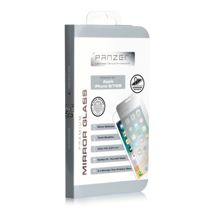 UTGATT1 - Panzer - Mirror Glass iPhone 8/7/6S