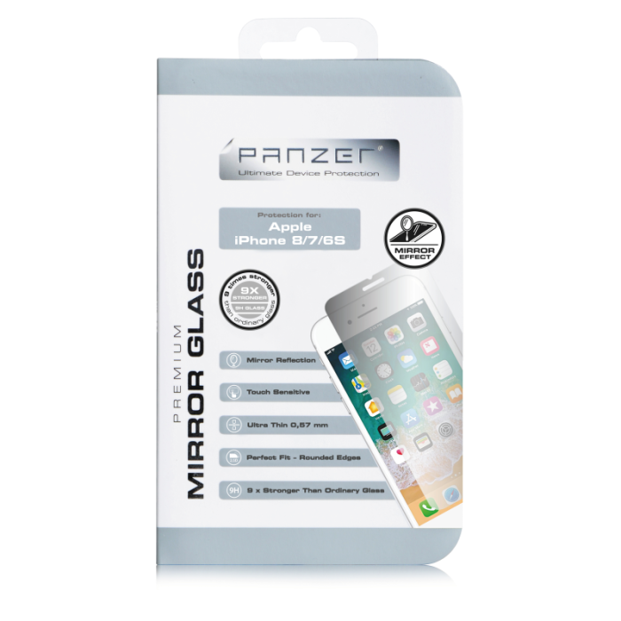 UTGATT1 - Panzer - Mirror Glass iPhone 8/7/6S
