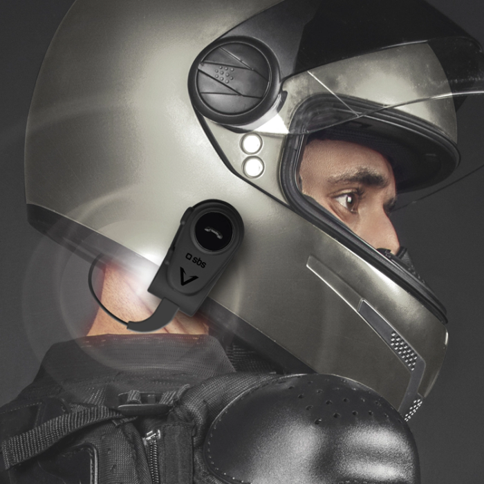 SBS - SBS Trådlöst Headset för Motorcyklister Hjälm - Svart