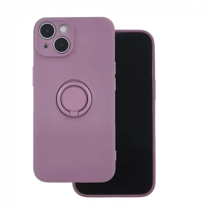 OEM - Xiaomi Redmi Note 13 5G Mobilskal Finger Grip - Ljuslila