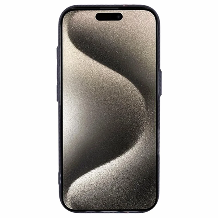 A-One Brand - iPhone 15 Pro Max Mobilskal Magsafe Kevlar Aramid Fiber - Colorful/Svart
