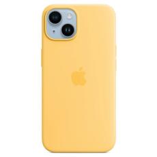 Apple - Apple iPhone 14 Plus/15 Plus Mobilskal MagSafe Silikon - Sunglow