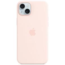 Apple - Apple iPhone 14 Plus/15 Plus Mobilskal MagSafe Silikon - Ljusrosa