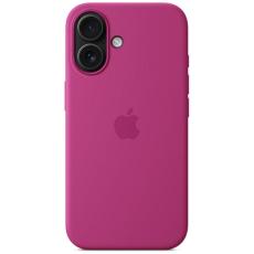 Apple - Apple iPhone 16 Mobilskal MagSafe Silicone - Fuchsia