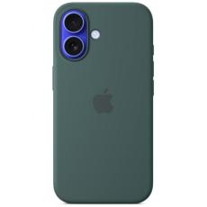 Apple - Apple iPhone 16 Mobilskal MagSafe Silicone - Lake Green