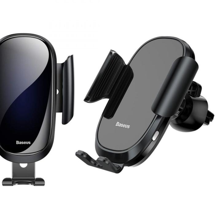 BASEUS - BASEUS Future Vikt Car Mount Svart