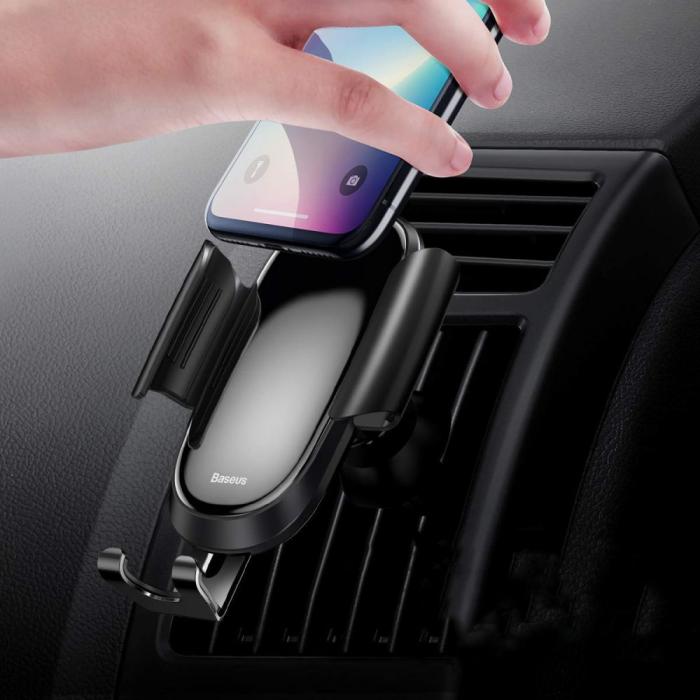 BASEUS - BASEUS Future Vikt Car Mount Svart