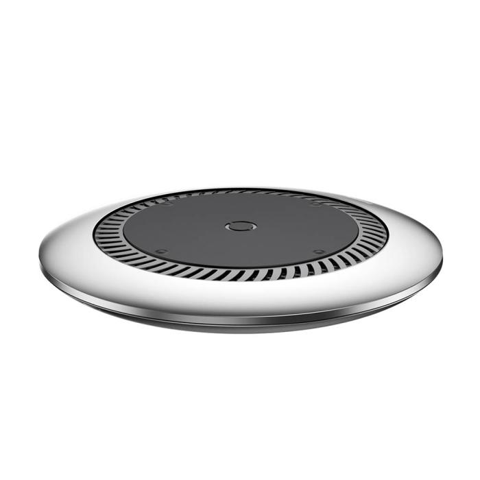 BASEUS - Baseus Whirlwind Trådlösa Quick Charger - Silver
