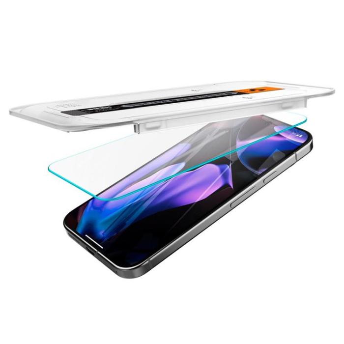 Spigen - Spigen [2-Pack] Google Pixel 9/9 Pro Skärmskydd Härdat Glas EZ-FIT
