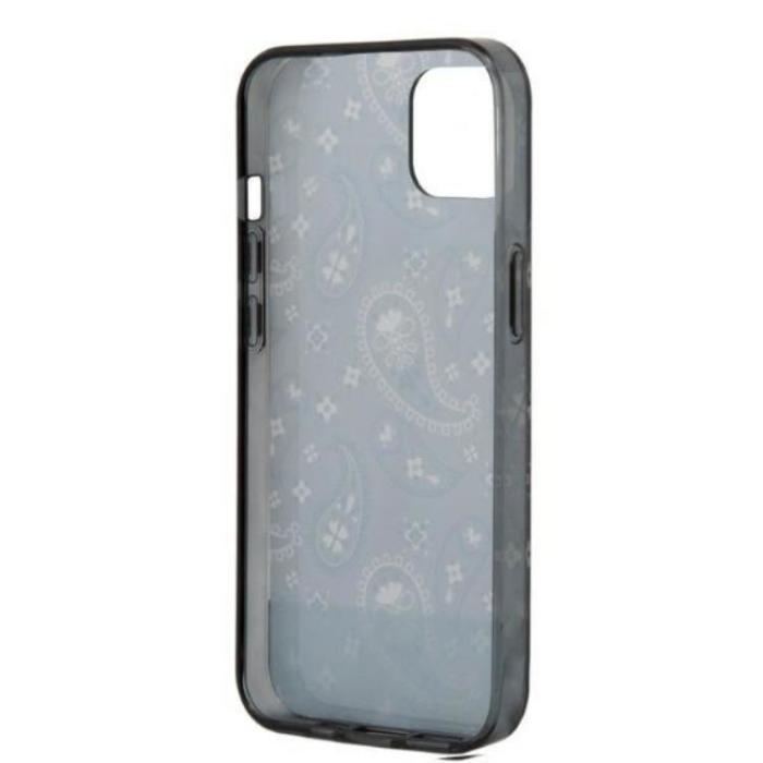 Guess - GUESS iPhone 14 Plus Skal Bandana Paisley - Svart