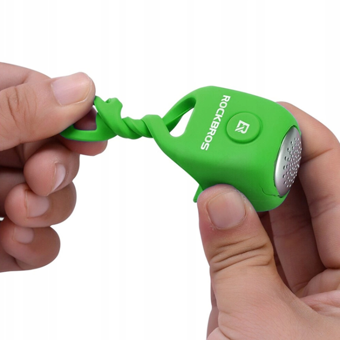 Rockbros - Rockbros Elektronisk Cykel Ring klocka - Grön