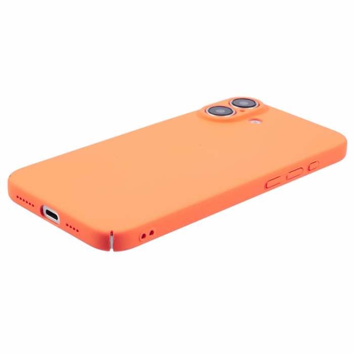 A-One Brand - iPhone 16 Plus Mobilskal Skin-Touch Rubberized PC - Orange