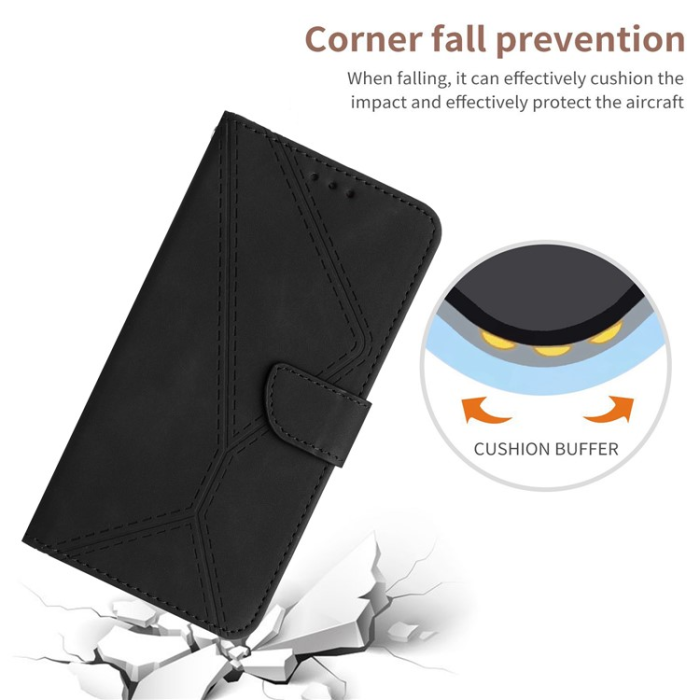 A-One Brand - Sony Xperia 1 VII Plånboksfodral Skin Touch Lines Imprinted 