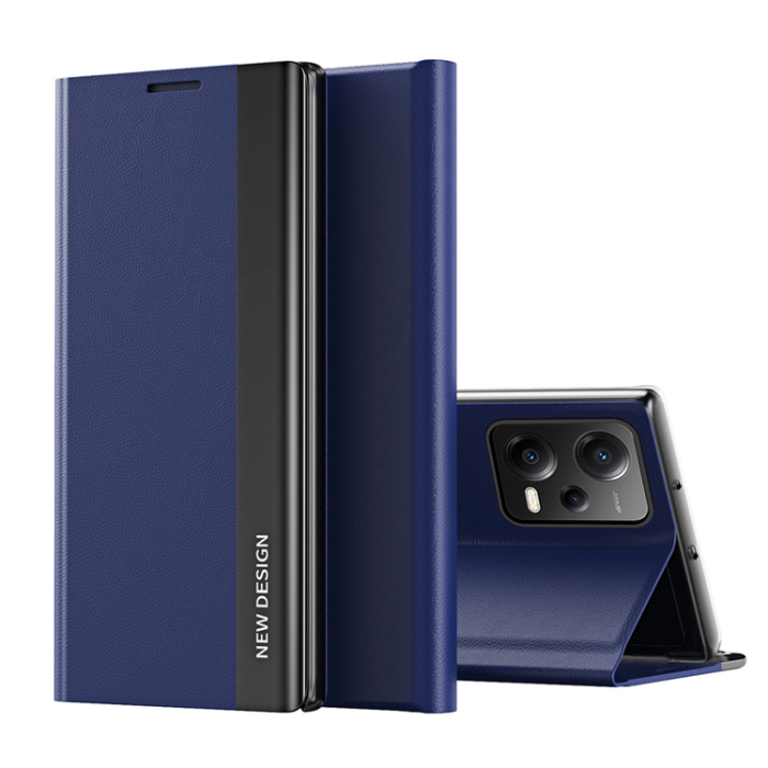 OEM - Xiaomi Redmi Note 12 5G/Poco X5 Mobilfodral Sleep Pro - Blå