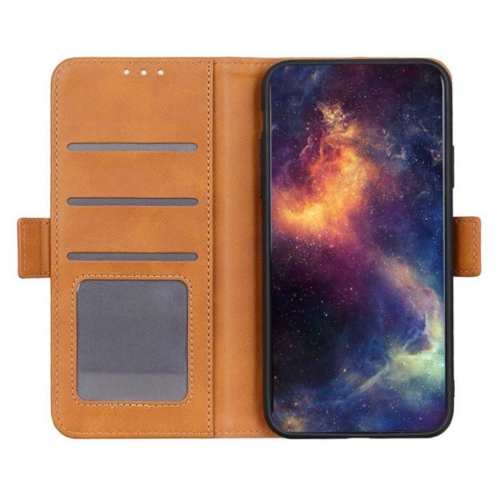 OEM - Sony Xperia 5 IV Plånboksfodral PU Läder - Gul