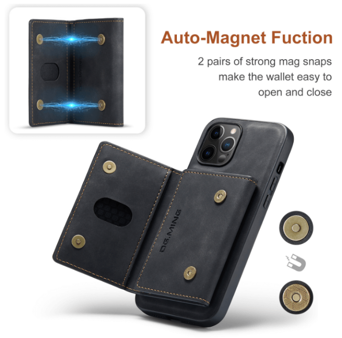 DG.MING - M2 DG.MING Magnetic Wallet Korthållare - Svart