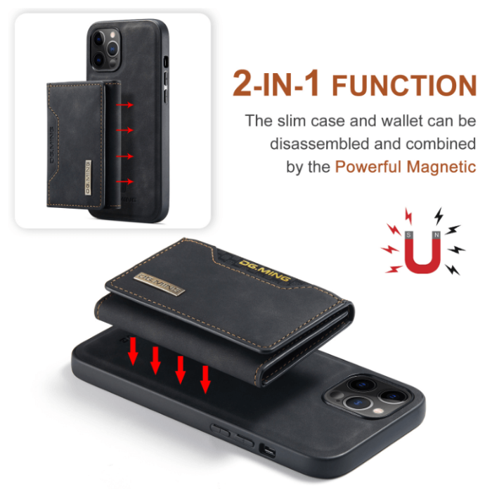 DG.MING - M2 DG.MING Magnetic Wallet Korthållare - Svart