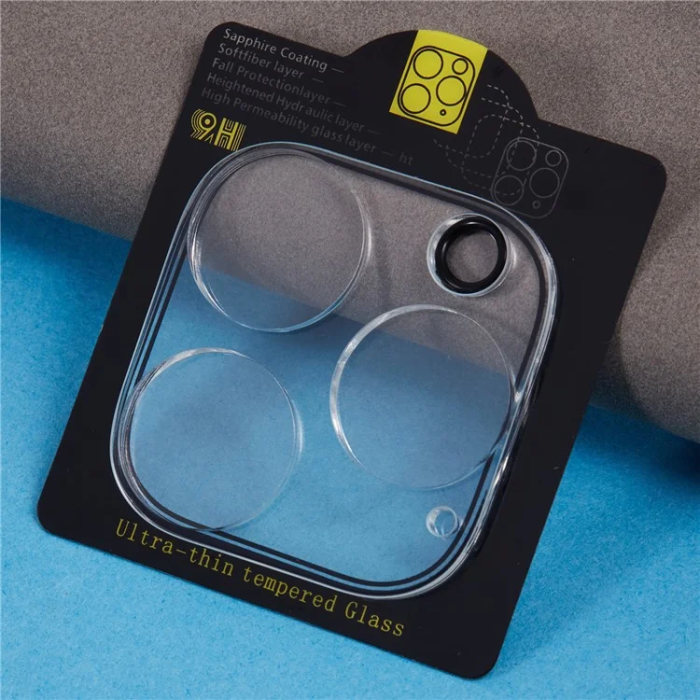 OEM - iPhone 16 Pro Kameralinsskydd Härdat glas - Clear