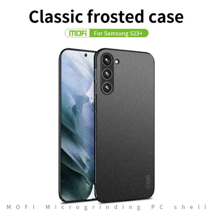 Mofi - Mofi Galaxy S23 Plus Mobilskal Shield Matte - Svart