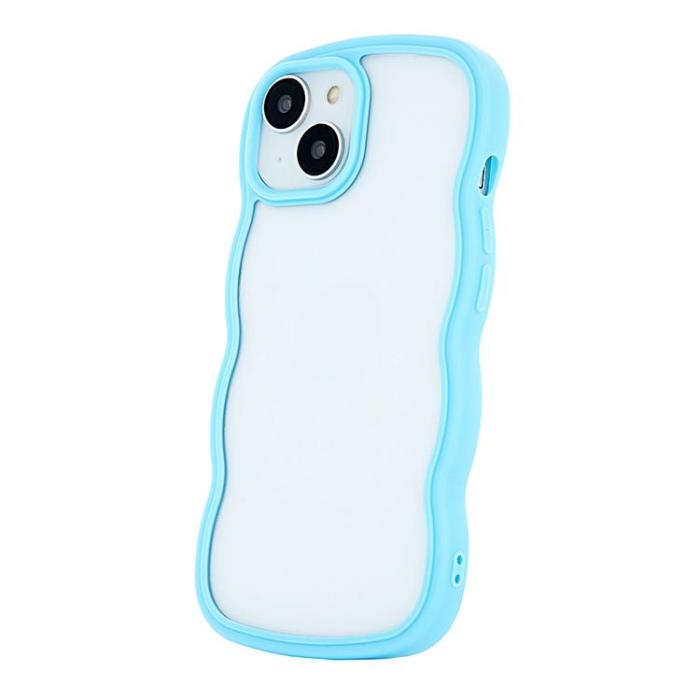 OEM - iPhone X/XS Mobilskal Wave - Blå