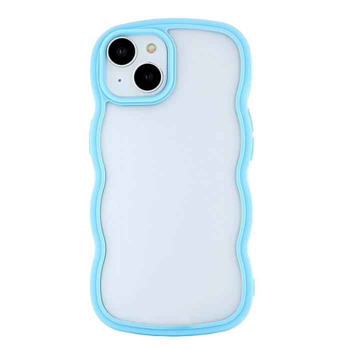 OEM - iPhone X/XS Mobilskal Wave - Blå