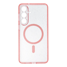 A-One Brand - Mobilskal F&ouml;r Galaxy S26 Plus Magsafe - Rosa Glitter