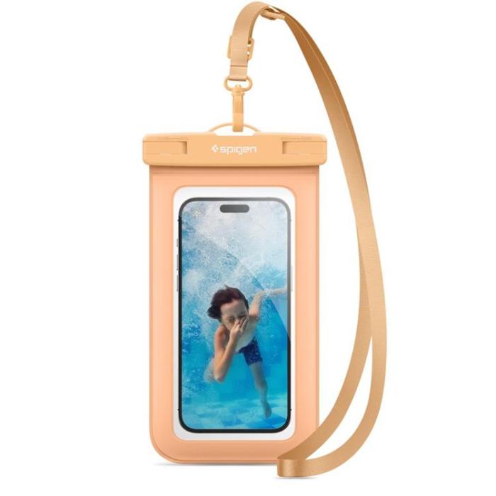 UTGATT - Spigen Vattentätt Universalt Mobilfodral - Apricot