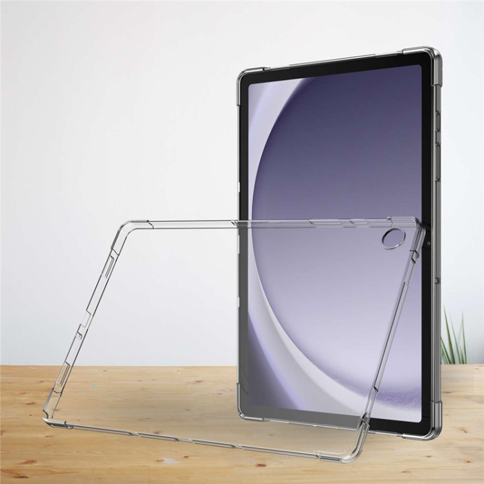 A-One Brand - Galaxy Tab A11 Plus Skal TPU Drop-Resistant med Härdat Glas - Clear