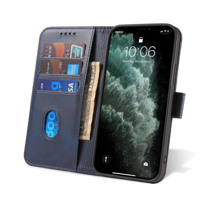 OEM - Xiaomi Poco M4 Pro 5G Plånboksfodral Magnet - Blå