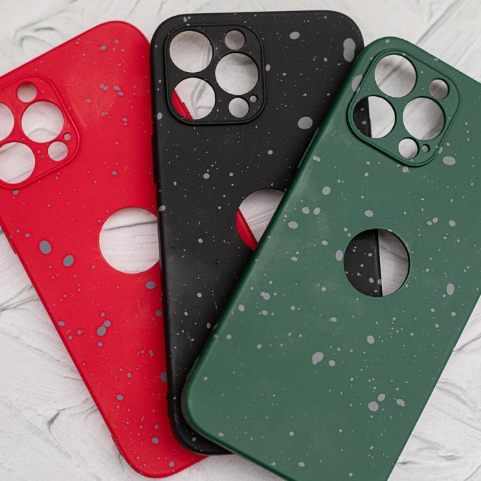 OEM - iPhone 13 Pro Skal Röd Granit - Elegant Hållbart Skyddsfodral