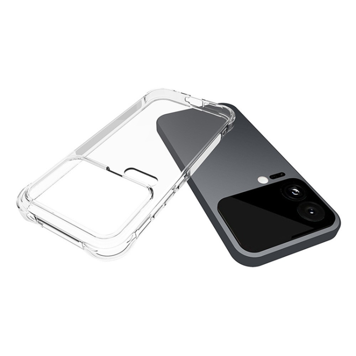 WANLONFENG - Xiaomi 17 Pro Max Mobilskal Anti-Shock TPU Reinforced Corners