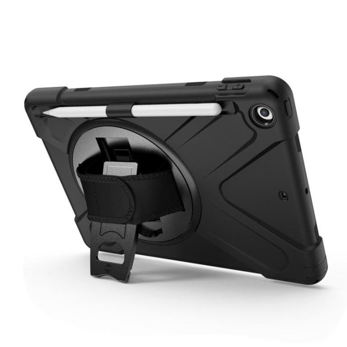 UTGATT1 - iPad 9.7 (2017/2018/Air/Air2) Skal X-Shape - Svart