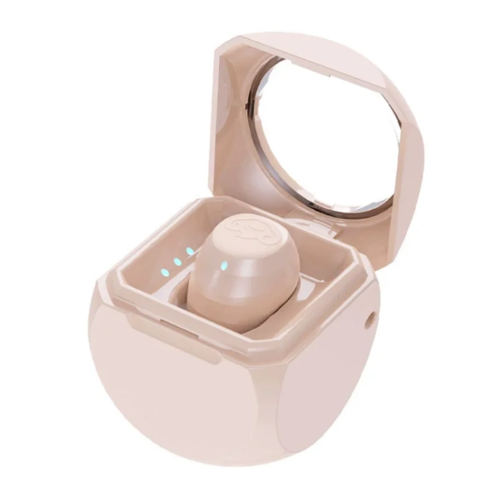 A-One Brand - Singel Mini Bluetooth In-Ear Trådlösa Hörlurar Q1 - Apricot