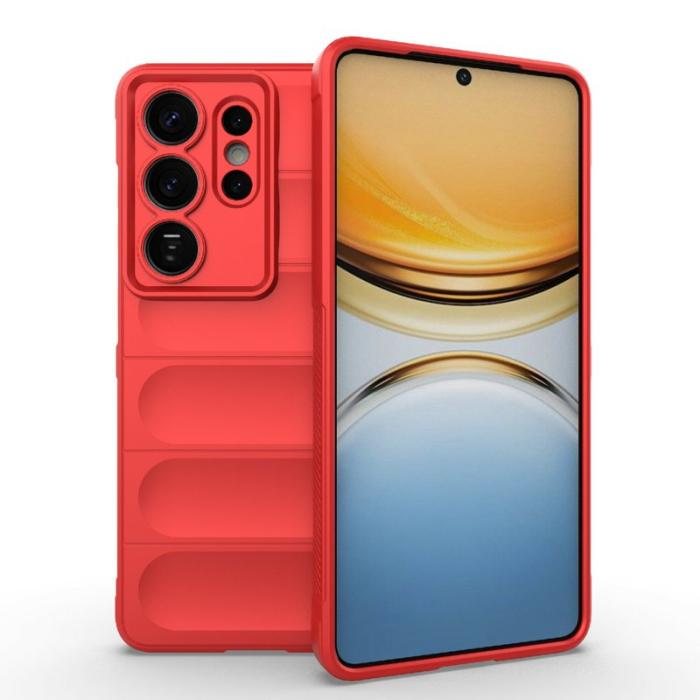 OEM - Mobilskal till Samsung Galaxy S26 Ultra Anti-Drop Mjuk TPU - Röd