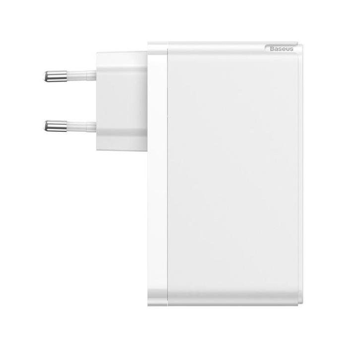 UTGATT5 - Baseus GaN Väggladdare USB Type-C 120W Kabel 100 W 1 m - vit