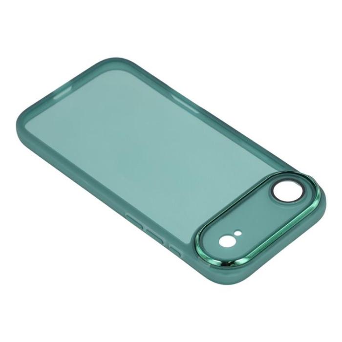 A-One Brand - iPhone Air Mobilskal Electroplated Kameraram - Armégrön