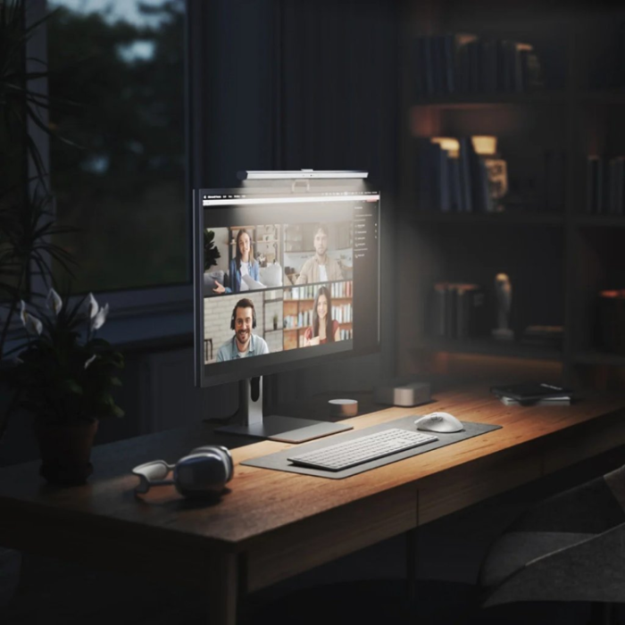 ALOGIC - Alogic Illuminate Light Bar med 4k autofokuskamera - Silver