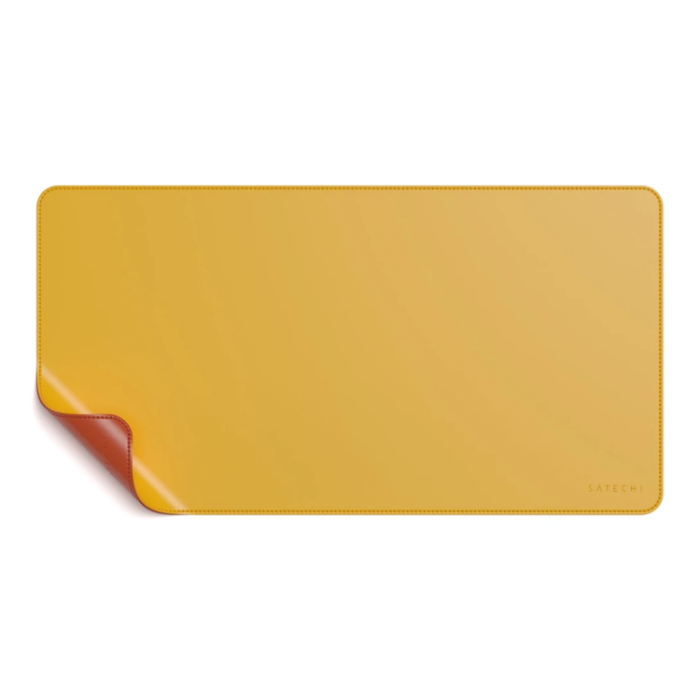 UTGATT1 - Satechi Eco-Leather Deskmate - Dubbelsidig - Gul / Orange