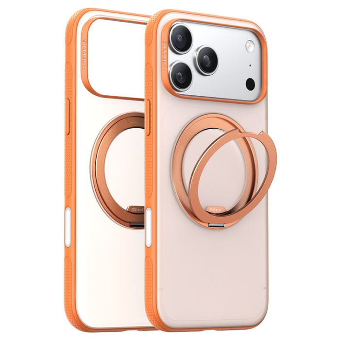 Torras - TORRAS iPhone 17 Pro Max Mobilskal MagSafe O Fitness - Orange
