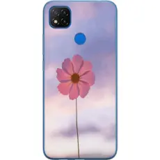 Gustaf - Mobilskal till Xiaomi Redmi 9C NFC med Rosa blomma