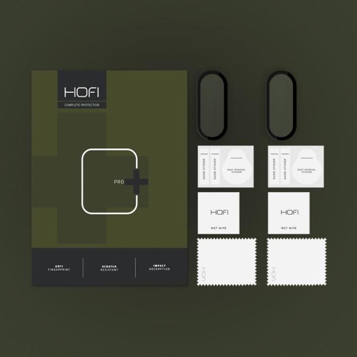Hofi - [2-Pack] Hofi Xiaomi Smart Band 9/9 NFC Härdat Glas Skärmskydd Pro Plus